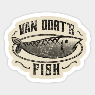 Van Dort's Fish Sticker